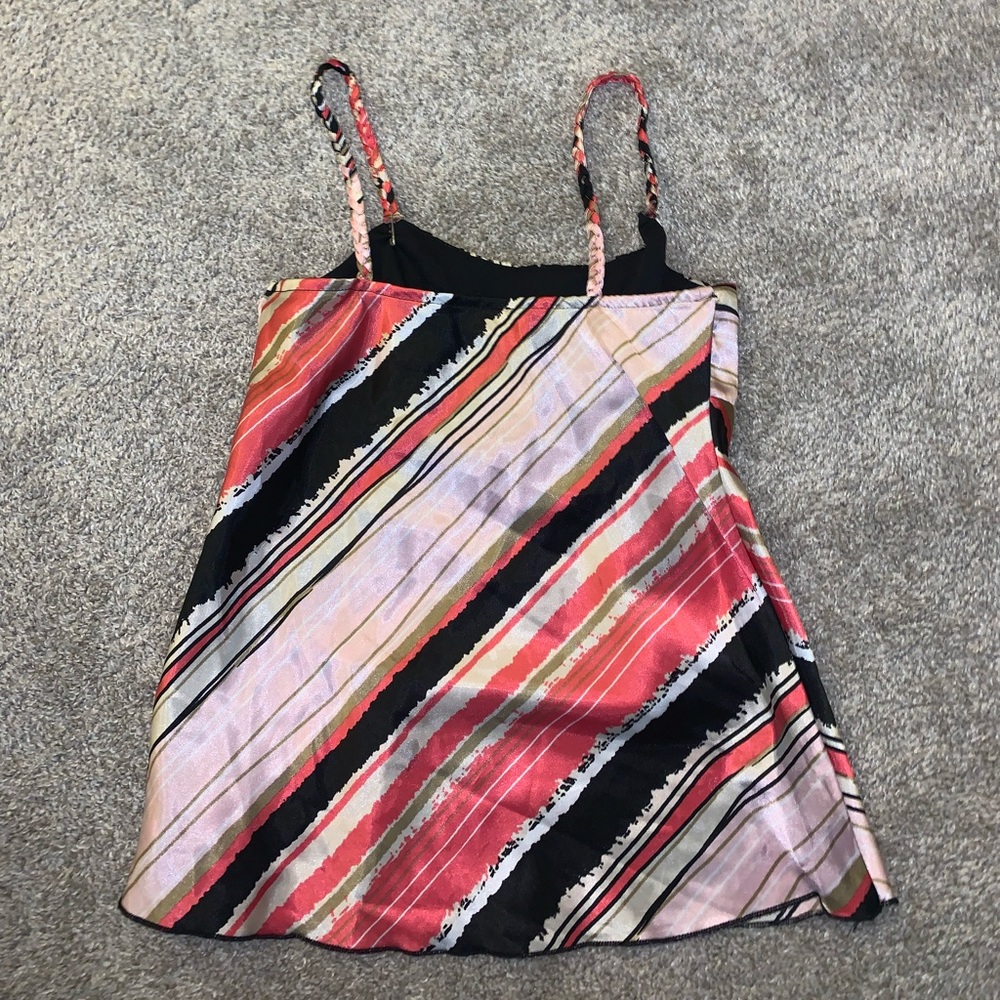 iZ byer california pink & black blouse size S - Picture 8 of 11